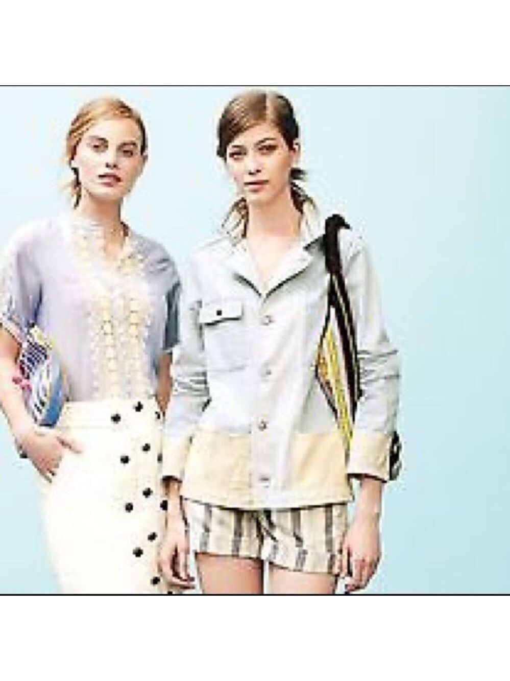 Anthro Holding Horse Patchwork Denim Jacket